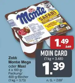 Famila Nord West Zott Monte Mega oder Maxi Angebot