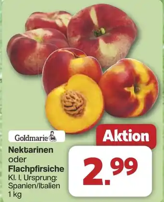 Famila Nord West Nektarinen oder Flachpfirsiche Angebot