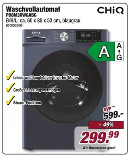 Poco Chiq waschvollautomat wa8-15tca Angebot