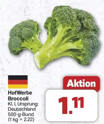 Famila Nord West HofWerte Broccoli Angebot
