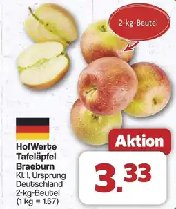 Famila Nord West HofWerte Tafeläpfel Braeburn Angebot
