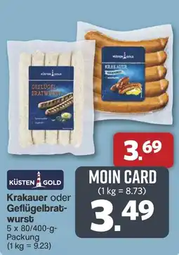Famila Nord West Krakauer oder Geflügelbratwurst Angebot