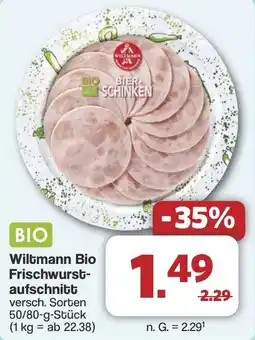 Famila Nord West Wiltmann Bio Frischwurst-aufschnitt Angebot