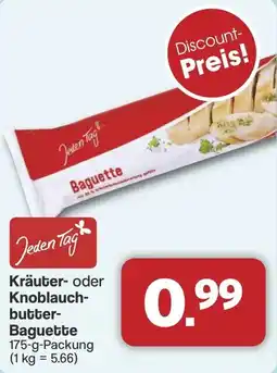 Famila Nord West Kräuter- oder Knoblauchbutter-Baguette Angebot