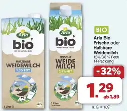 Famila Nord West Arla Bio Frische oder Haltbare Weidemilch Angebot