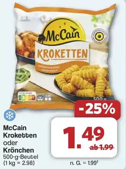Famila Nord West McCain Kroketten oder Krönchen Angebot
