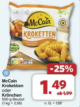 Famila Nord West McCain Kroketten oder Krönchen Angebot