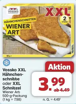 Famila Nord West Vossko XXL Hähnchenschnitte oder XXL Schnitzel Angebot