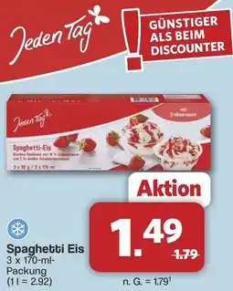 Famila Nord West Spaghetti Eis Angebot