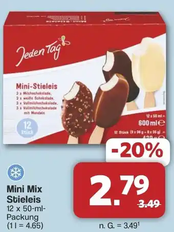 Famila Nord West Mini Mix Stieleis Angebot