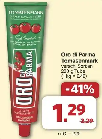 Famila Nord West Oro di Parma Tomatenmark Angebot