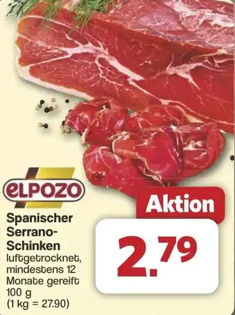 Famila Nord West Spanischer Serrano-Schinken Angebot