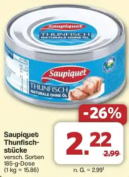 Famila Nord West Saupiquet Thunfischstücke Angebot
