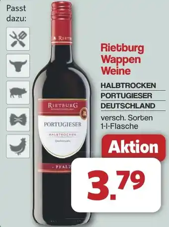 Famila Nord West Rietburg Wappen Weine Angebot