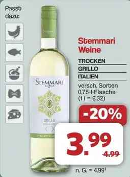 Famila Nord West Stemmari Weine Angebot