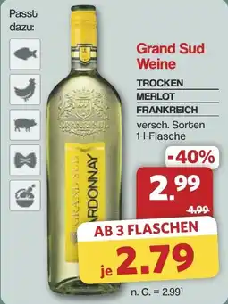 Famila Nord West Grand Sud Weine Angebot