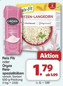 Famila Nord West Reis Fit oder Oryza Reis-spezialitäten Angebot