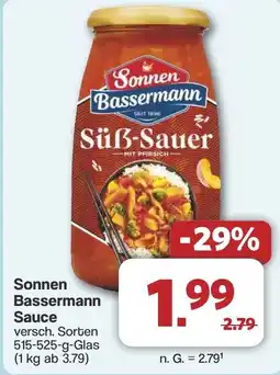 Famila Nord West Sonnen Bassermann Sauce Angebot