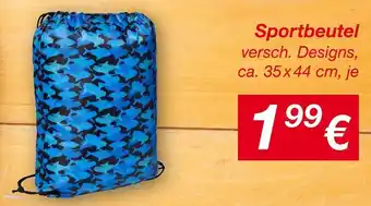 KiK Sportbeutel Angebot