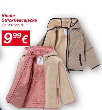 KiK Kinder strickfleecejacke Angebot