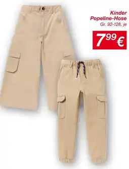 KiK Kinder popeline-hose Angebot