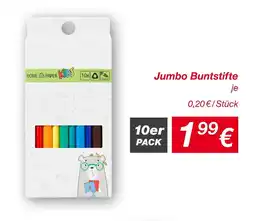 KiK Jumbo buntstifte Angebot