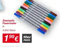 KiK Zweispitz fasermaler Angebot