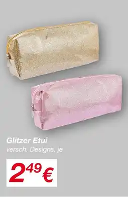 KiK Glitzer etui Angebot