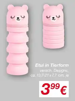 KiK Etui in tierform Angebot