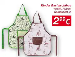 KiK Kinder bastelschürze Angebot