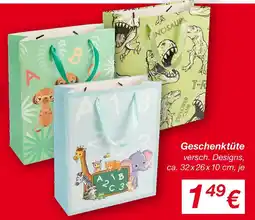 KiK Geschenktüte Angebot