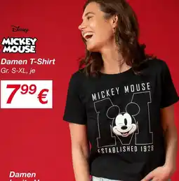 KiK Disney mickey mouse damen t-shirt Angebot