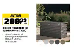 OBI Biohort freizeitbox 130 dunkelgrau-metallic Angebot