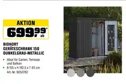 OBI Biohort geräteschrank 150 dunkelgrau-metallic Angebot