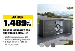 OBI Biohort highboard 200 dunkelgrau-metallic Angebot