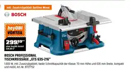 OBI Bosch bosch professional tischkreissäge gts 635-216 Angebot