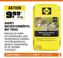 OBI Sakret natursteinmörtel mit trass Angebot