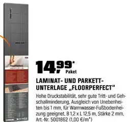 OBI Laminat- und parkett-unterlage „floorperfect“ Angebot