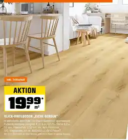 OBI Klick-vinylboden eiche bergen Angebot