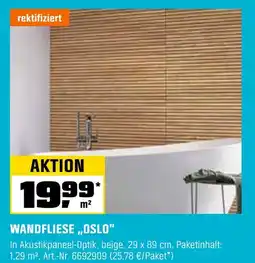 OBI Wandfliese „oslo“ Angebot