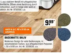 OBI Badematte baliv Angebot