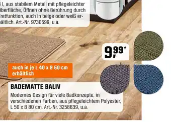OBI Badematte baliv Angebot