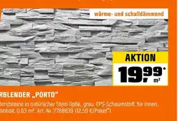 OBI Wandverblender „porto“ Angebot
