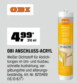 OBI Obi obi anschluss-acryl Angebot