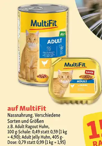 Fressnapf MultiFit Nassnahrung. Angebot
