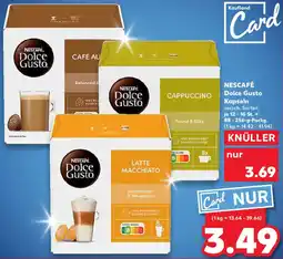 Kaufland NESCAFÉ Dolce Gusto Kapseln Angebot