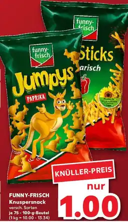 Kaufland FUNNY-FRISCH Knuspersnack Angebot