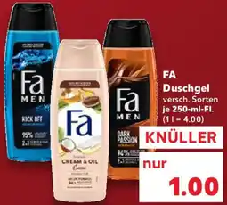 Kaufland FA Duschgel Angebot