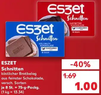 Kaufland ESZET Schnitten Angebot
