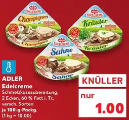 Kaufland ADLER Edelcreme Angebot